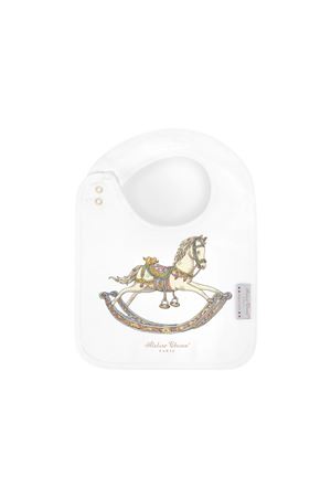 Satin Bib - Rocking Horse ATELIER CHOUX PARIS KIDS | SATINBIBHORSE